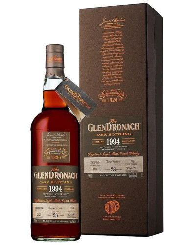 The Glendronach 28Yo 1994 Cask Scotch #1769 55.5% 700ml
