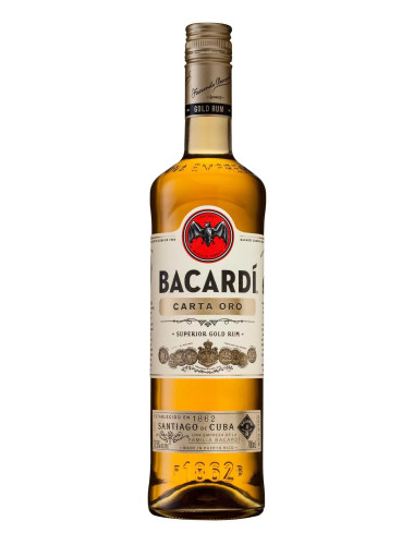 Bacardi Carta Oro Rum (Gold) 700ml