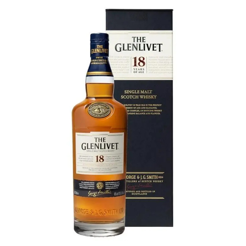 The Glenlivet 18 Year Old Scotch Whisky 700ml