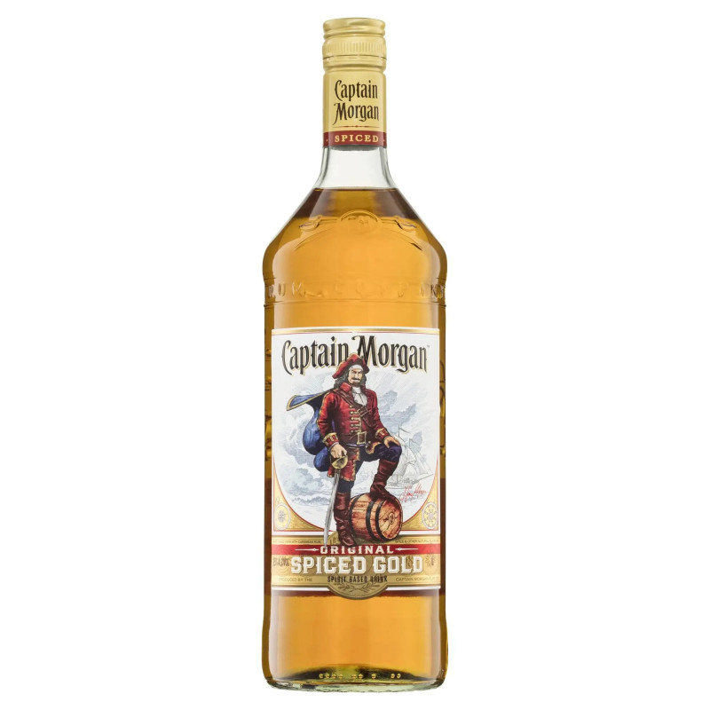 Captain Morgan Original Spiced Gold 1L Bottle GL