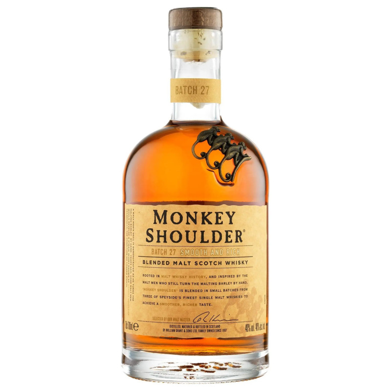 Monkey Shoulder Blended Malt Scotch Whisky 700mL