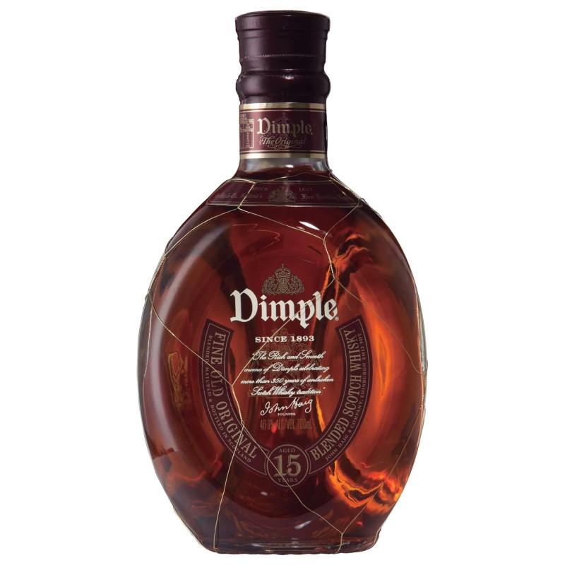 Dimple 12 Year Old Blended Scotch Whisky 700ml
