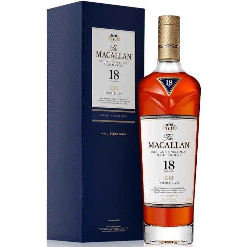 Macallan Double Cask 18 Year Old Whisky 700ml