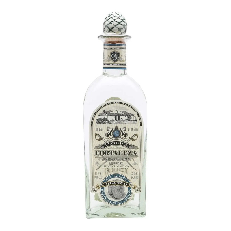 Tequila Los Abuelos Fortaleza Tequila Blanco 750mL Bottle