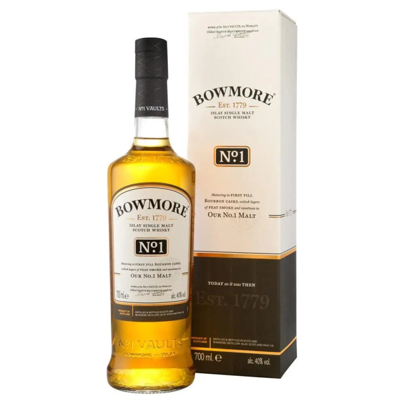 Bowmore No1 Islay Single Malt Scotch Whisky 700mL