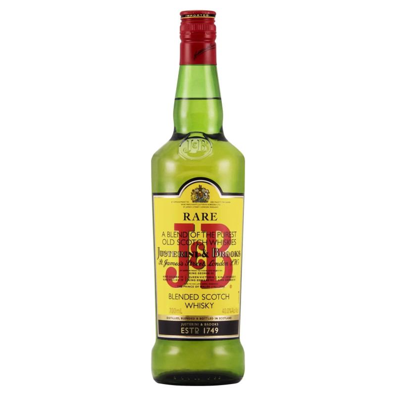 J&B Rare Blended Scotch Whisky 700mL