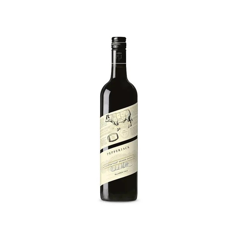 Pepperjack Scotch Fillet Graded McLaren Vale Shiraz 750mL