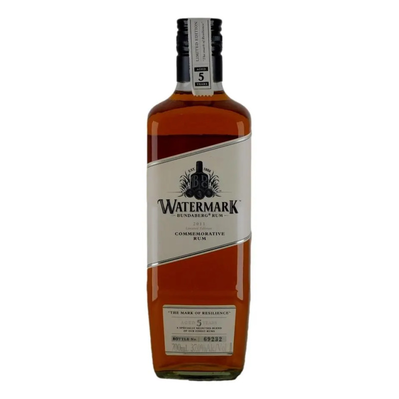 Bundaberg Watermark 2011 Commemorative 5yo Rum 700ml Bottle #47501