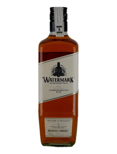 Bundaberg Watermark 2011 Commemorative 5yo Rum 700ml Bottle #47501