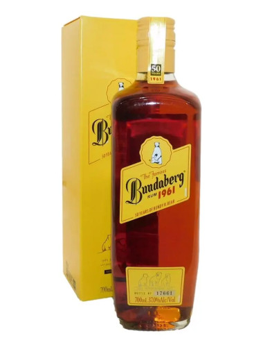 Bundaberg 1961 50 years of Bundy Bear Rum 700ml in box Bottle Number #11452