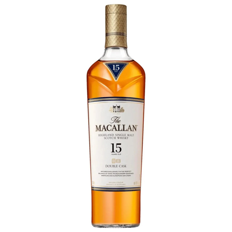 Macallan Double Cask 15 Year Old Single Malt Scotch Whisky 700ml