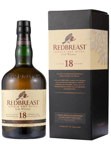 Redbreast 18yo Irish Whiskey 700ml