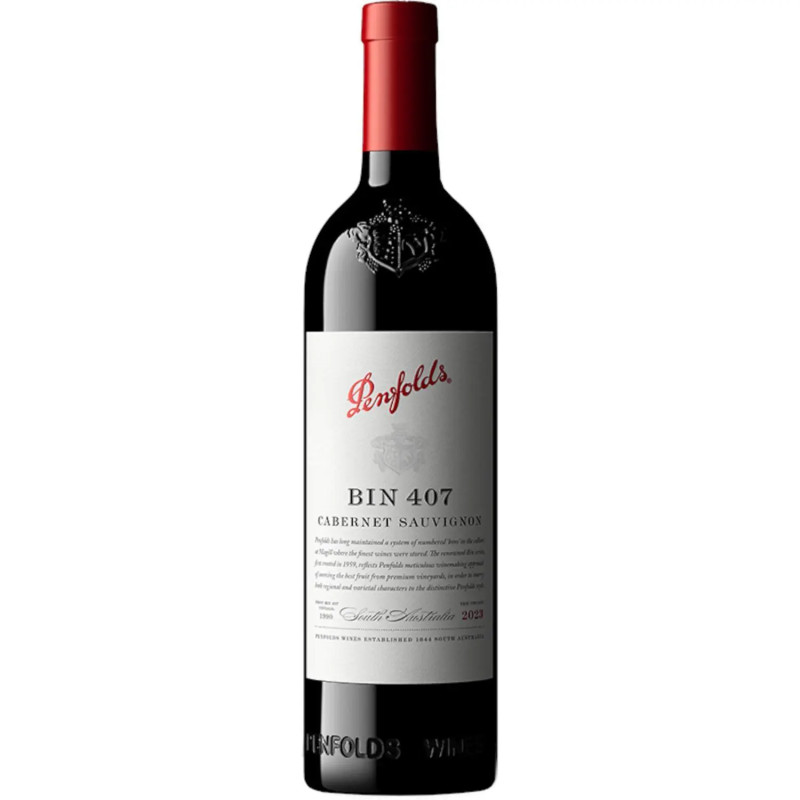 Penfolds Bin 407 Cabernet Sauvignon 2023 750ml