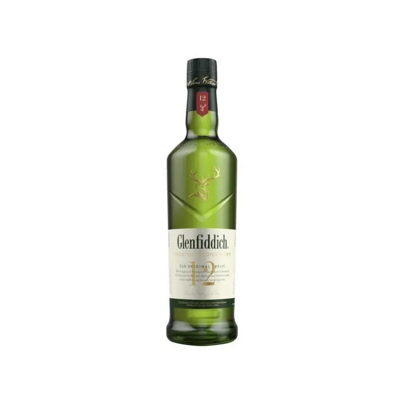 Glenfiddich 12 Year Old Single Malt Scotch Whisky 700ml