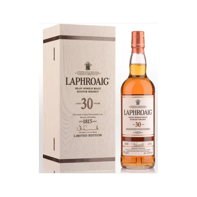 Laphroaig 30yo Single Malt Scotch whisky 700ml