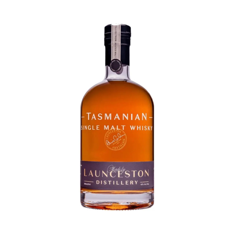 Launceston Distillery Peated Single Malt Whisky 500ml
