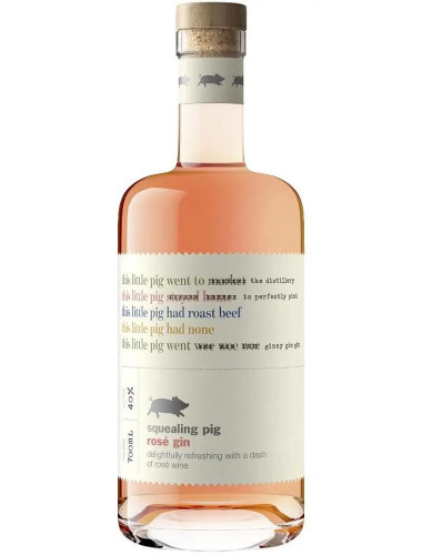 Squealing Pig Rose Gin 700ml
