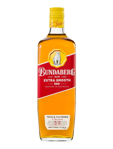Bundaberg Extra Smooth Red Rum 1L Bottle