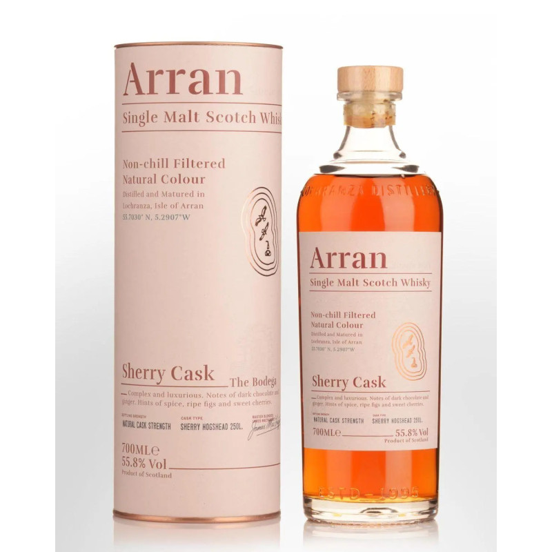 Arran Sherry Cask The Bodega Cask Strength Single Malt Scotch Whisky 700ml