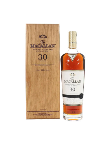 The Macallan 30YO Sherry Oak 2021 Single Malt Whisky 700ml