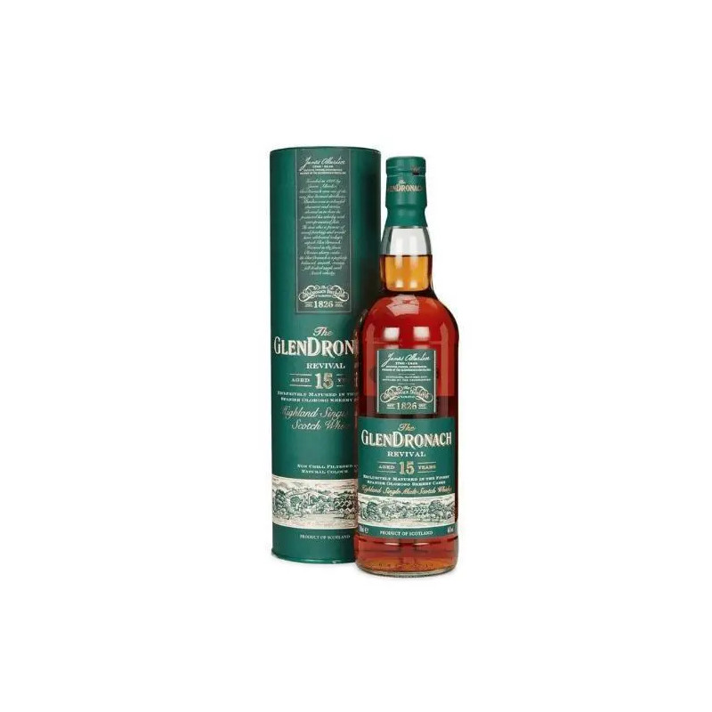 Glendronach Revival 15 Year Old Single Malt Whiskey 700ml