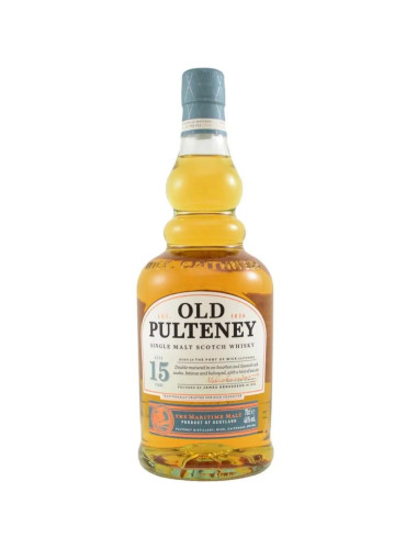 Old Pulteney 15 Year Old Single Malt Scotch Whisky 700ml