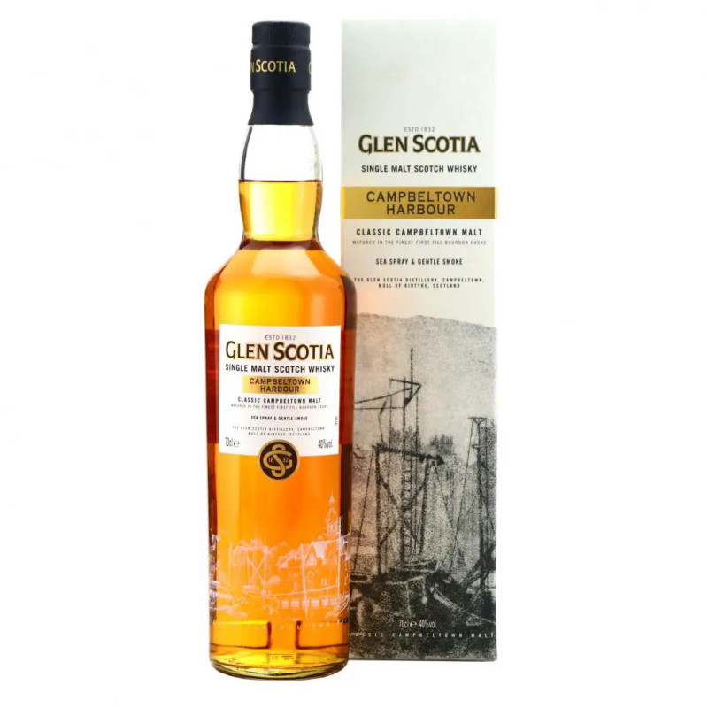 Glen Scotia Campbeltown Harbour Single Malt Scotch Whisky 700ml