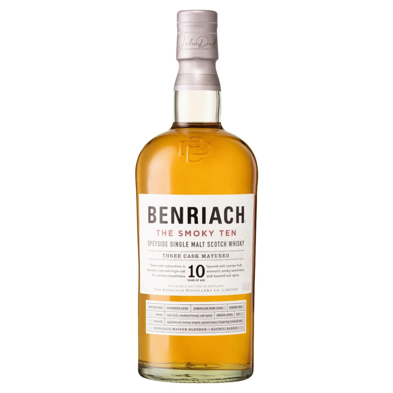 Benriach The Smokey Ten 10 Year Old Single Malt Scotch Whisky 700ml