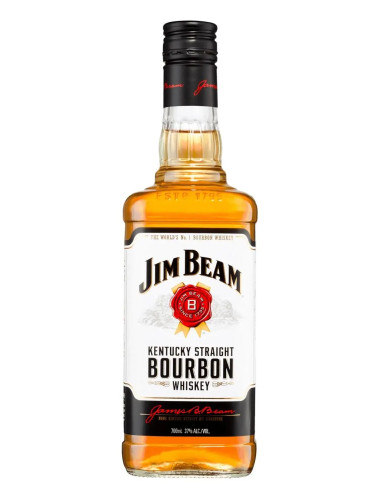 Jim Beam White Label Kentucky Straight Bourbon Whiskey 700ml