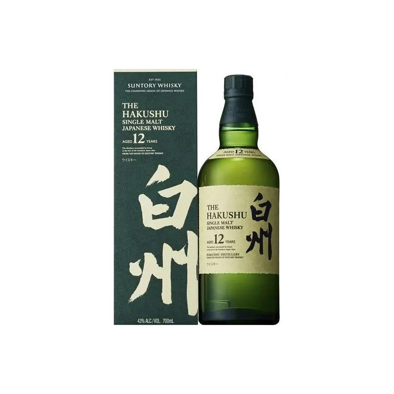 Hakushu 12yo Japanese Whisky 700ml