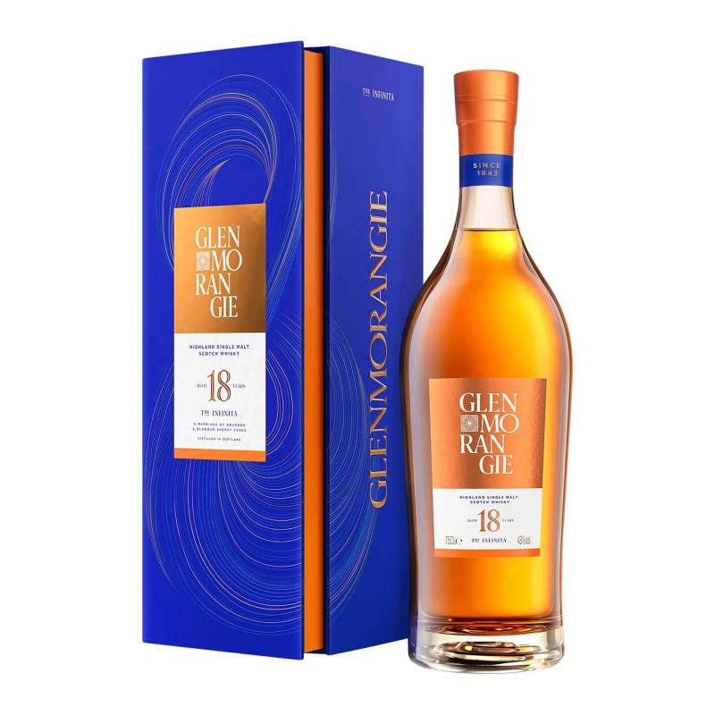 Glenmorangie 18 Year Old Single Malt Scotch Whisky 700ml