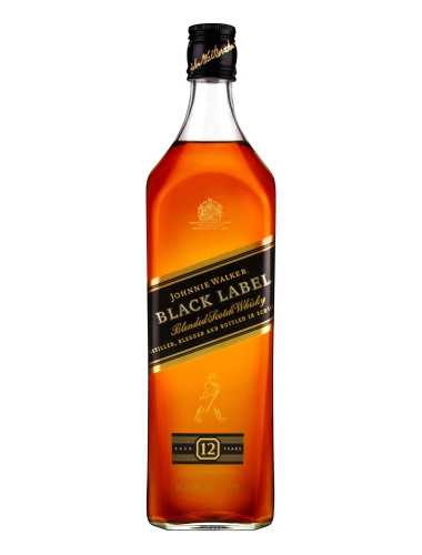 Johnnie Walker Black Label Scotch Whisky 1L
