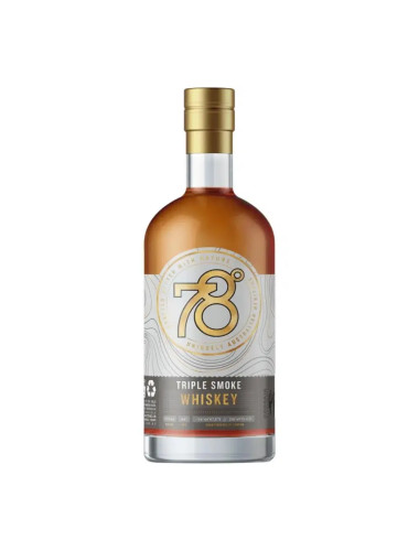 78 Degrees Triple Smoke Whisky 700ml