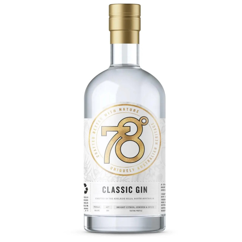 Adelaide Hills Distillery 78 Degrees Small Batch Gin