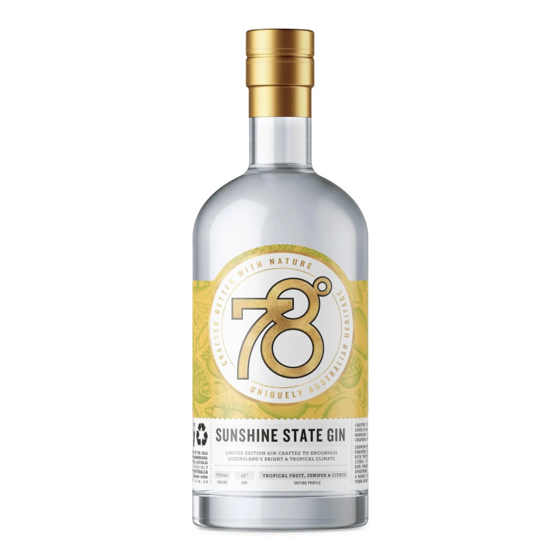 78 Degrees Sunshine State Gin 700ml