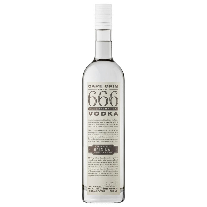 Cape Grim 666 Original Vodka 700ml