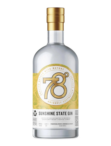 78 Degrees Sunshine State Gin 700ml