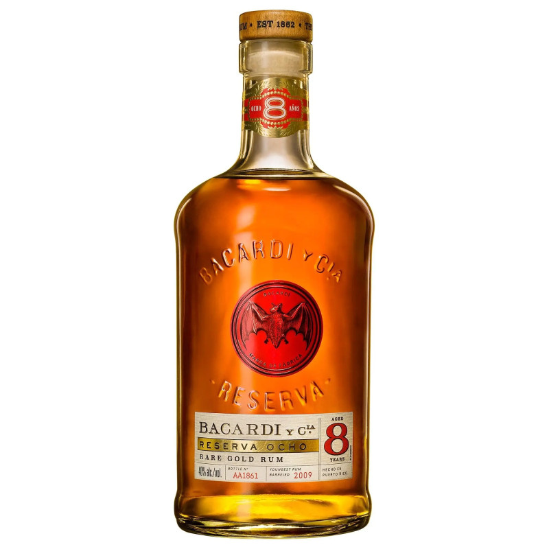 Bacardi Ocho 8 Year Old Rum