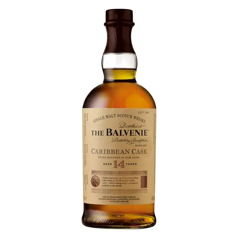 The Balvenie 14 Year Old Caribbean Cask Scotch Whisky 700ml