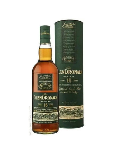 Glendronach 15yo Single Malt Whisky 700ml