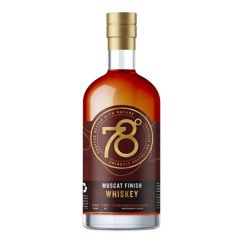78 Degrees Muscat Whisky 700ml