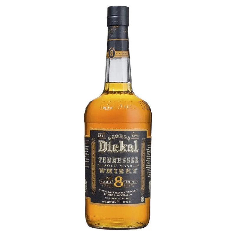 George Dickel No 8 Tennessee Sour Mash Whisky 1L