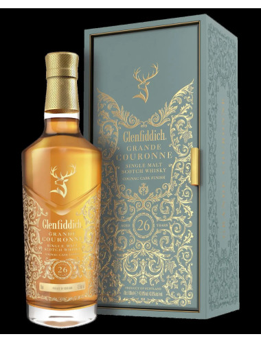 Glenfiddich Grange Couronne 26 Year Old Single Malt Scotch Whiskey