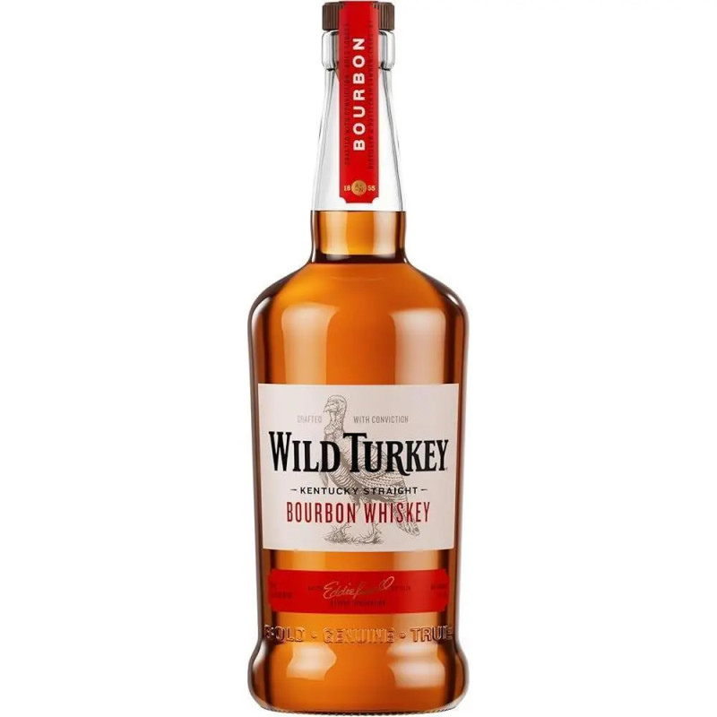 Wild Turkey Kentucky Straight Bourbon Whiskey 81 proof 700ml