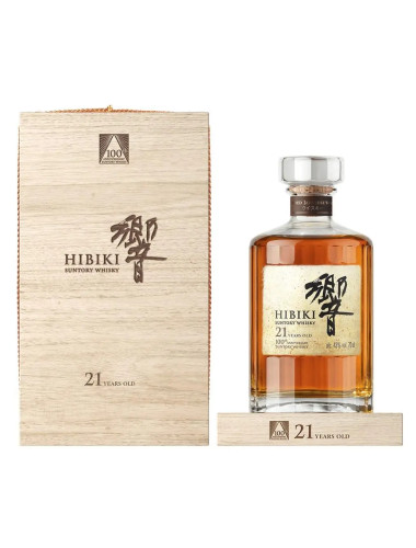 Hibiki 21YOI 100th Anniversary Japanese Whisky 700ml