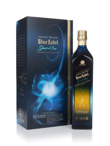 Johnnie Walker Blue ghost and rare Pittyvaich Whisky