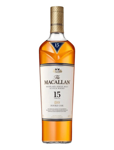 Macallan Double Cask 15 Year Old Single Malt Scotch Whisky 700ml