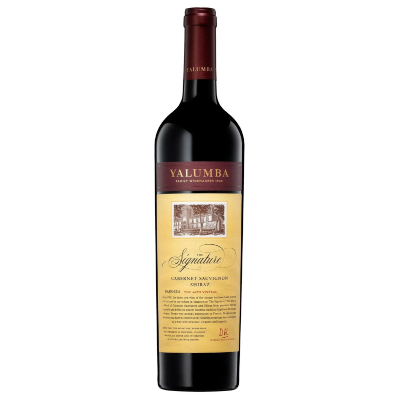 Yalumba The Signature Cab/Sauv Shiraz 750ml T/A