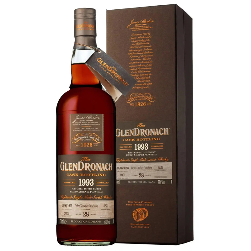 The Glendronach 28Yo 1993 Cask Scotch #4194 700ml