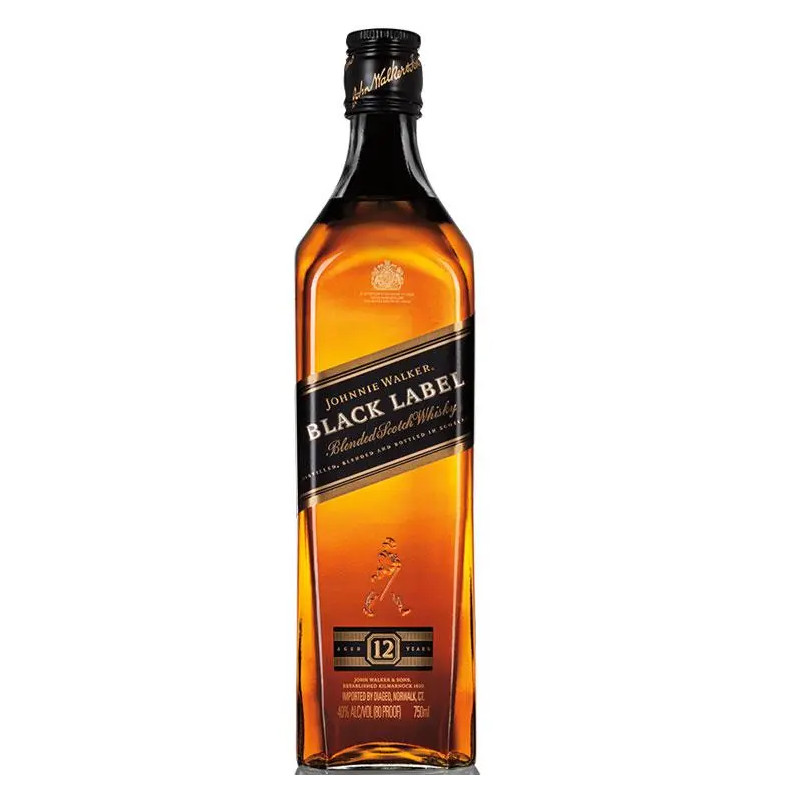Johnnie Walker Black Label Blended Scotch Whisky 700ml
